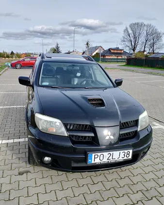 poznań Mitsubishi Outlander cena 16500 przebieg: 283000, rok produkcji 2006 z Poznań